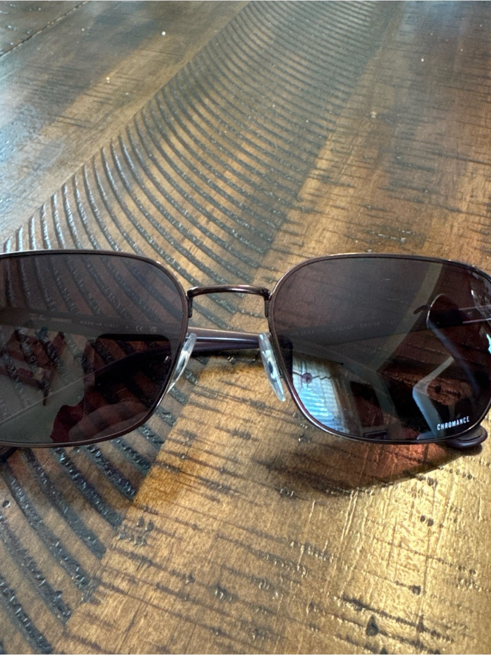 Ray-Ban P RB3684 MERLOT Polarized Sunglasses Made In Italy RARE AMAZING CONDITON
